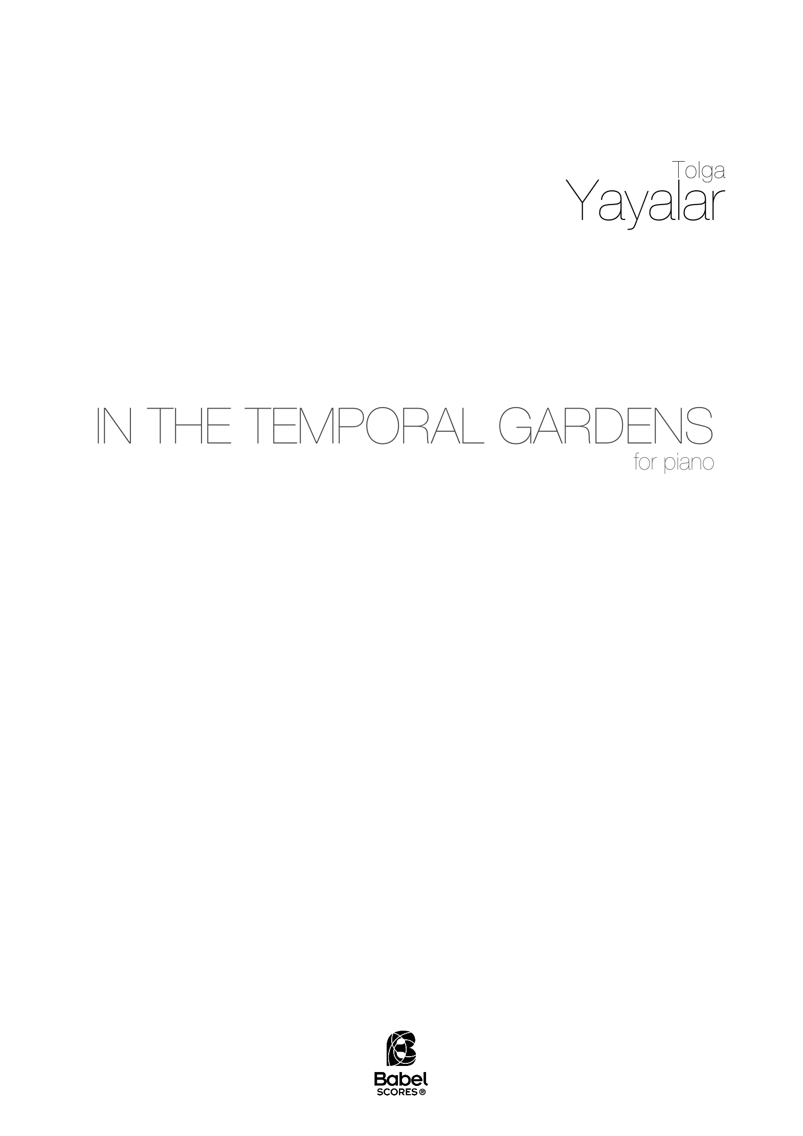 In The Temporal Gardens A4 z